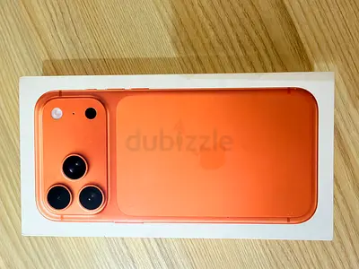 Brand New iPhone 17 Pro Max 256GB - Cosmic Orange (Factory Sealed Box)