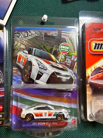 Hot Wheels Silver Series – 2017 Nissan GT-R (R35) 7-Eleven Edition