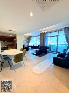 Luxurious 2BR Apartment for Rent in Ajman Corniche Residence – Premium City & Pool Views