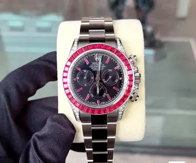 Rolex Daytona Off-Catalog Ruby 2026 1:1 Clone With Box and Card