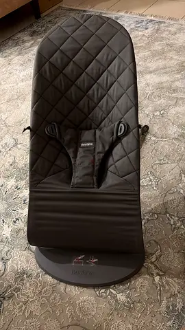BabyBjorn Harmony Bouncer - Black, Good Condition