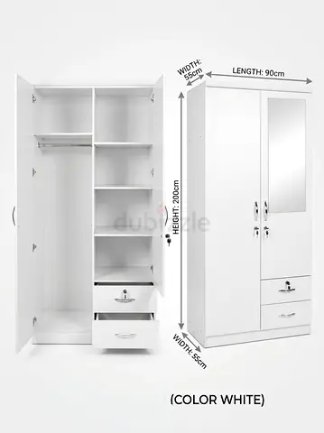 2 door wardrobe brand new