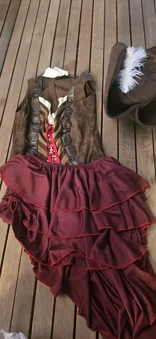 Halloween Captain/Cowboy Costume Cosplay Female