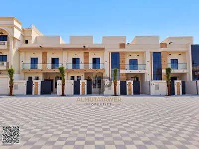Townhouse for sale at ajman| al helio2| large parking|5 master rooms,majlis,hall,roof| freehold| the price including registration fees.