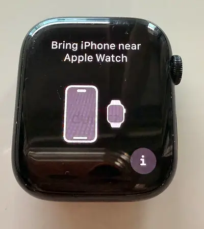 Used Apple Watch 7- Space Gray, 45mm, GPS - Good Cosmetic condition