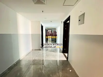 3-bedroom apartment in Al Majaz 2 with balcony, master bedroom, panoramic windows, free parking, gym and pool. Annual rent: AED 70,000.