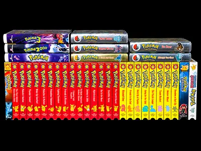 Collection of Pokémon VHS / Season 1 + movies 35 set