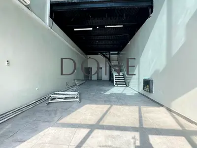 Easy access dubia or Ajman luxury showroom MAZZiNE FLOOR office space 16 kw Electricity 3 parking only JEST 110k