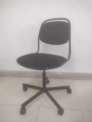IKEA Basic black office chair with casters — good working condition