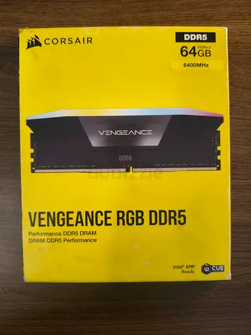 Corsair Vengeance RGB DDR5 64GB(32GB×2) 6400MHz