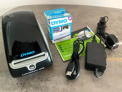 DYMO LabelWriter 450 with extra labels