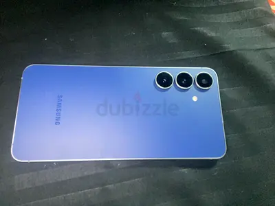 Samsung Galaxy phone - good condition, blue, triple camera