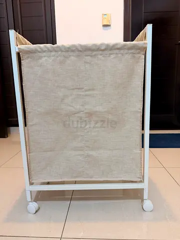 Brand New IKEA (Fresh piece , not used) - Enhet Laundry bag with castors. Color: White