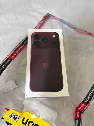 iPhone 18 Pro 256GB (eSIM only) Burgundy 5G With FaceTime - International Version