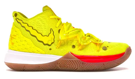 Nike Kyrie SpongeBob Bright Yellow Basketball Shoes - 12US