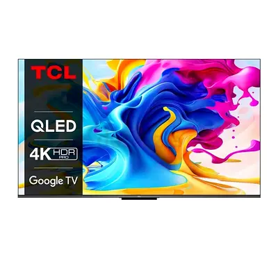 TCL 85 inch Smart QLED TV - 4K - 120Hz, 85C645