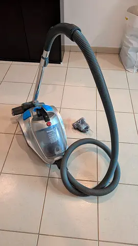 Hoover Bagless Canister Vacuum Cleaner - Good Working Condition
