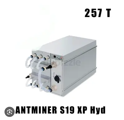 Antminer S19 XP Hyd (Hydro Cooled) Miner - Model 257T 64 units with cooling systems