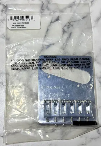 New/Unused 53354000 Standard Series Telecaster Bridge Assembly
