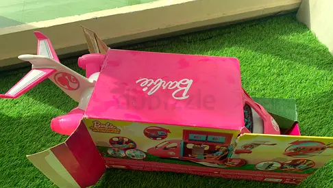 Barbie Doll Play Airplane Playset
