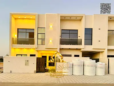 A 10% down payment and a monthly installment of AED 5,000. Own a villa at the lowest price on the m