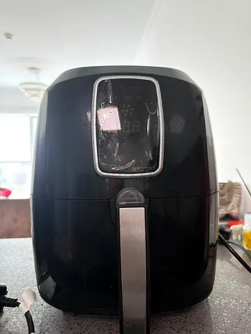 Used Black Digital Pro breeze Air Fryer - Good Working Condition