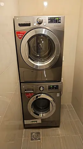 LG Front Load Washer and Dryer Stackable Set - , Good Condition
