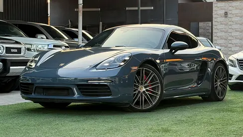 بورش 718 كايمان S موديل 2018 | خليجي | مفتاحين وكالة | 2.5L Turbo 350 حصان