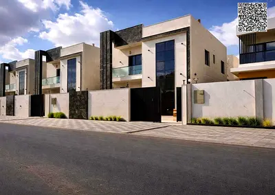 A 10% down payment and a monthly installment of AED 5,000. Own a villa at the lowest price on the m