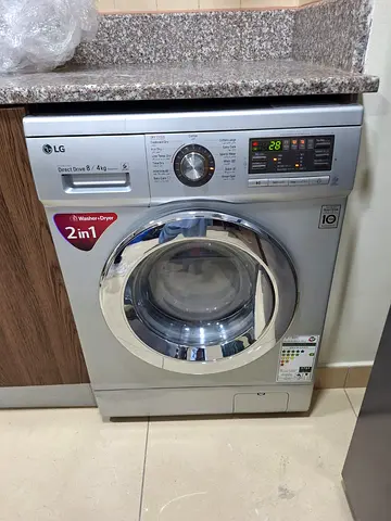 LG Brand Drivet Drive 8kg Washer and 4kg Dryer 2in1 Combo