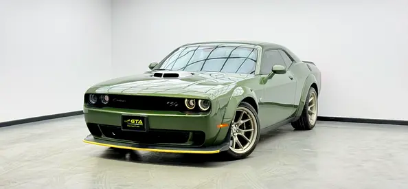 2023 Dodge Challenger R/T Scat Pack, Agency Warranty+Full Service History, GCC Specs.