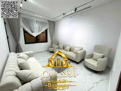 A 10% down payment and a monthly installment of AED 5,000. Own a villa at the lowest price on the market—registration and ownership transfer fees are