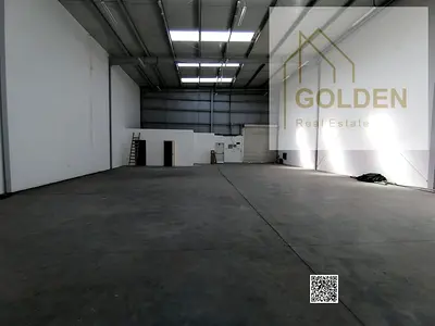 Warehouse Without Mezzanine for Rent in Ajman Industrial Area | 10 kW Electricity | Suitable for Commercial Activities and Storage