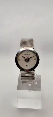 CIRRUTI 1881 Silver Mesh Bracelet Watch — Very Good Condition