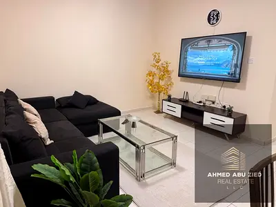 Fully furnished 1-bedroom apartment on Ajman Corniche with sea view, no deposit, prime location nea