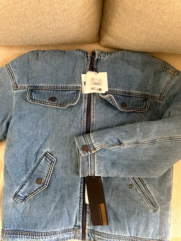 Light Blue Denim Jacket - Brand New with Tags, Size s or 14 years old