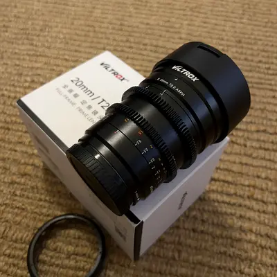 VILTROX 20mm T2.0 Full Frame Prime Cine Lens sony e mount