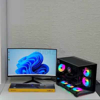 AMD RX 6800 16 GB | Intel i7-13700 | 27 inch 240 Hz Curved Montior | Gaming PC Workstation PC Setup