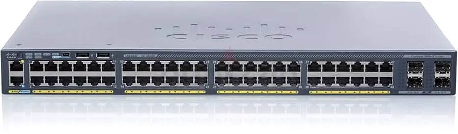 🔥 Cisco Catalyst 2960-X 48-Port Gigabit PoE+ Switch – WS-C2960X-48LPS-L – Excellent Condition 🔥
