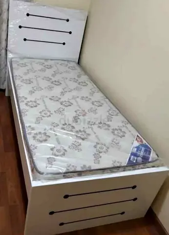 Bed Wood Strong Quality New