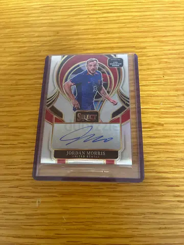 Panini select card Jordan morris