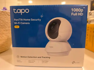 TP-Link Tapo TC70 Pan/Tilt 1080p Wi‑Fi Home Security Camera (Like New)