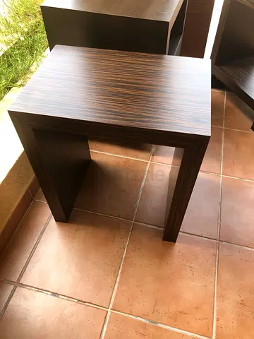 2wooden Side tablex2