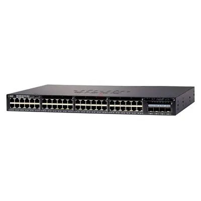 🔥 2x Cisco Catalyst 3650-48P PoE+ Switches – 48-Port Gigabit + 4x 1G SFP – Bundle Deal: 2 for 2000