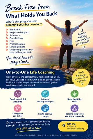 What’s stopping you from becoming your best version?