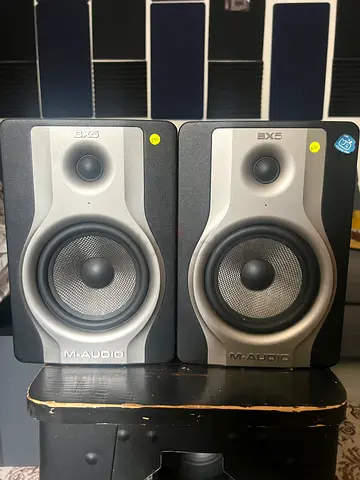 M Audio BX5 Studio Monitors NO BOX NO CABLES