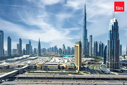 Full Burj Khalifa View | High Floor | Furnished