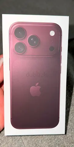 Apple iPhone 18 pro Burgundy (512GB) - Sealed Box