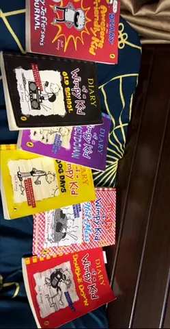 Collection of 6 'Diary of a Wimpy Kid' Books (Various Titles)