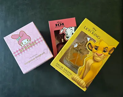 Set of 3 Kid's Perfume